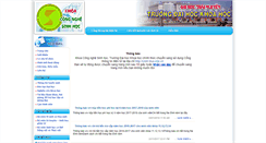 Desktop Screenshot of khss.tnus.edu.vn